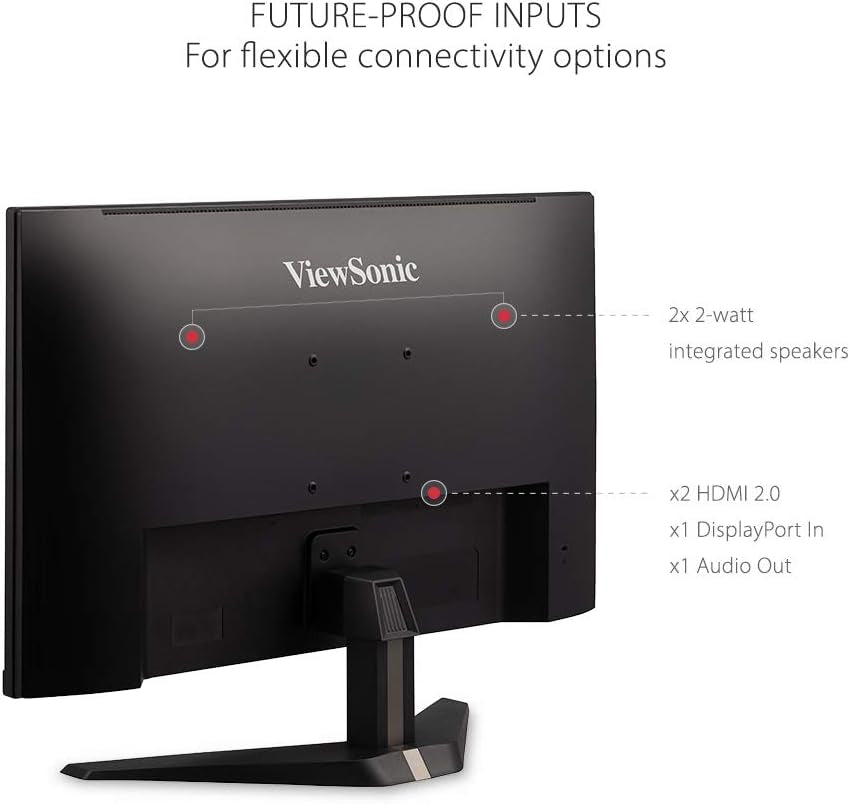 VX2768-2KP-MHD 27 Inch 1440P 1Ms 144Hz IPS Gaming Monitor with Freesync Premium, Eye Care, HDMI and Displayport
